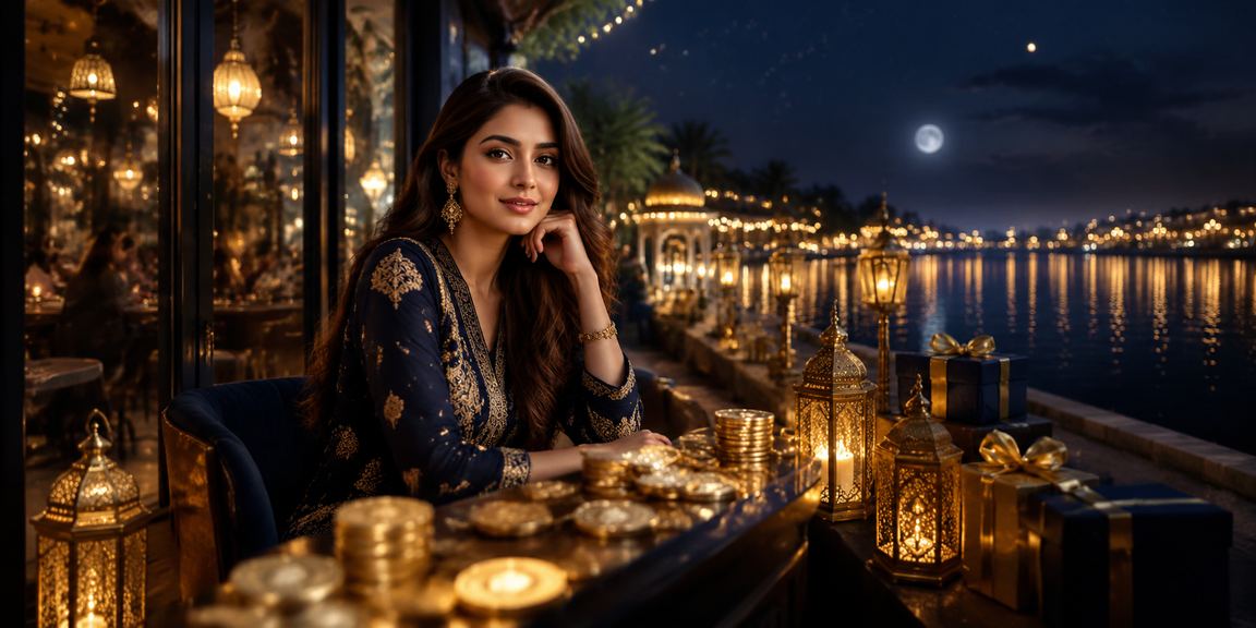 A player enjoying beti baji's special Eid promotion offer