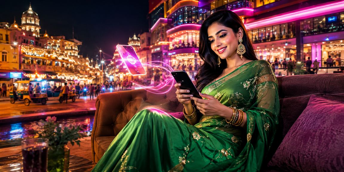 A user in Narayanganj making a payment on the beti baji platform via mobile